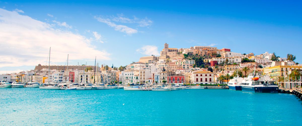 Dalt Vila from the port of Ibiza