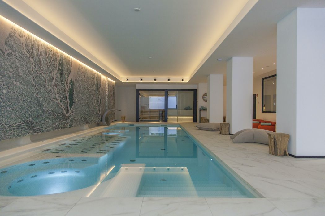 Interior del spa de Stic Urban Hotel (Ibiza)